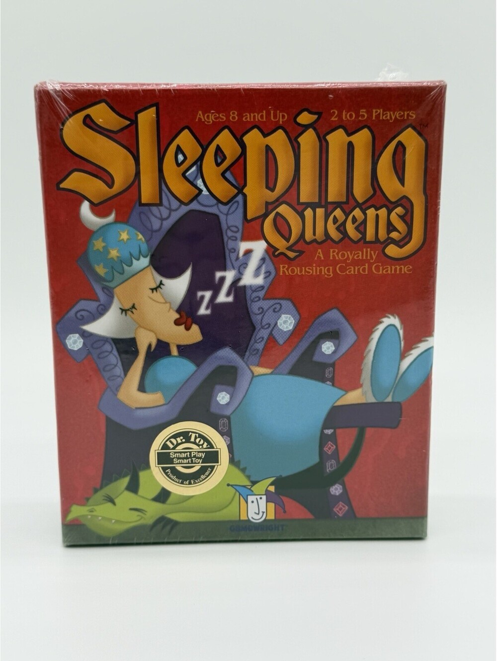 New SLEEPING QUEENS CARD/BOARD GAME gamewright small box family 2-5p 20m. SEALED